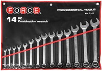 Набор ключей комбинированных F-5141 "FORCE" - Интернет-магазин инструмента FORCE в Екатеринбурге
