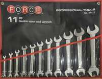 Набор ключей рожковых  F-5112S   "FORCE" - Интернет-магазин инструмента FORCE в Екатеринбурге